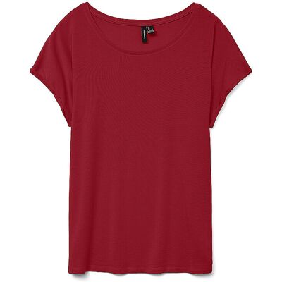 VERO MODA T-Shirt VMAVA rot M W VERO MODA T-Shirt VMAVA rot M W