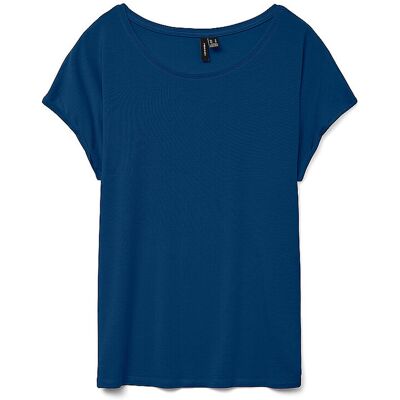 VERO MODA T-Shirt VMAVA dunkelblau XL W VERO MODA T-Shirt VMAVA dunkelblau XL W