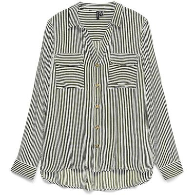 VERO MODA Bluse VMBUMPY grün XS W VERO MODA Bluse VMBUMPY grün XS W