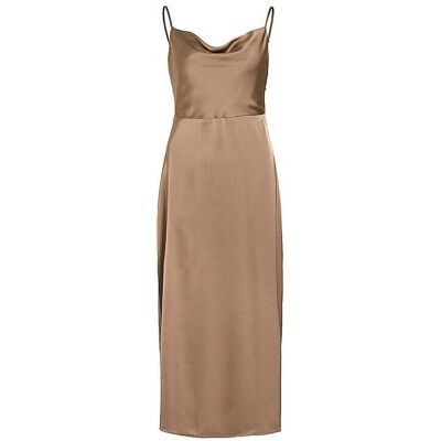 VILA Abendkleid VIRAVENNA braun 42 W VILA Abendkleid VIRAVENNA braun 42 W