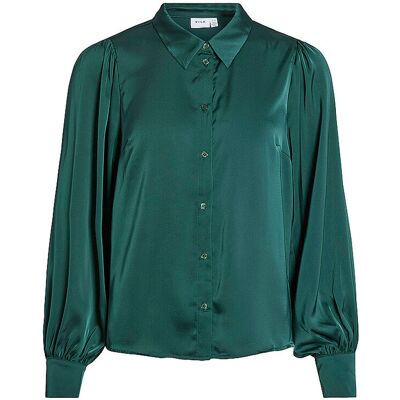 VILA Bluse VIENNA RAVENNA dunkelgrün 36 W VILA Bluse VIENNA RAVENNA dunkelgrün 36 W