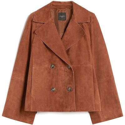 WEEKEND MAX MARA Lederjacke WKDSOSPIRO braun 34 W WEEKEND MAX MARA Lederjacke WKDSOSPIRO braun 34 W