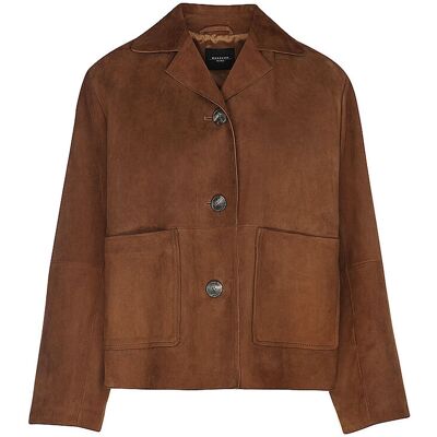 WEEKEND MAX MARA Lederjacke WKDPALCHI braun 32 W WEEKEND MAX MARA Lederjacke WKDPALCHI braun 32 W