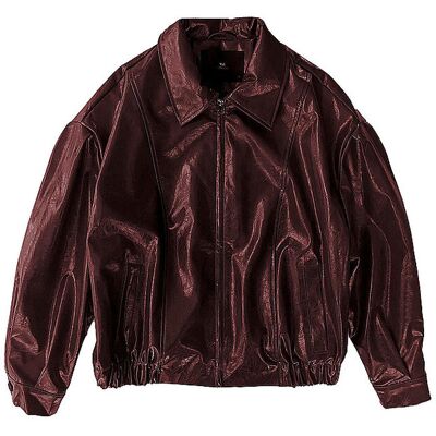 WITHBLACK Jacke aus Lederimitat GILIAN dunkelrot S W WITHBLACK Jacke aus Lederimitat GILIAN dunkelrot S W