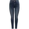 Only Jeans Skinny Fit 7/8 Onlblush Blau S/l32