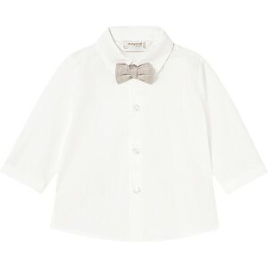 MAYORAL Baby Jungen Hemd mit Fliege creme 74 B MAYORAL Baby Jungen Hemd mit Fliege creme 74 B