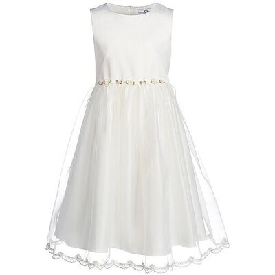 Happy Girls Ecru Kleid - Festliches Cocktailkleid für Mädchen Happy Girls Ecru Kleid - Festliches Cocktailkleid für Mädchen