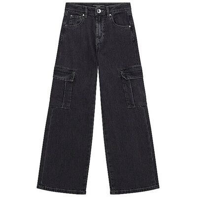 Guess Mädchen Jeans Regular Fit schwarz 176 B Guess Mädchen Jeans Regular Fit schwarz 176 B