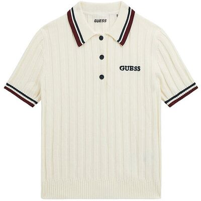 Guess Mädchen Poloshirt creme 164 B Guess Mädchen Poloshirt creme 164 B
