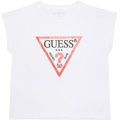 Guess Mädchen T-Shirt weiss 152 B Guess Mädchen T-Shirt weiss 152 B
