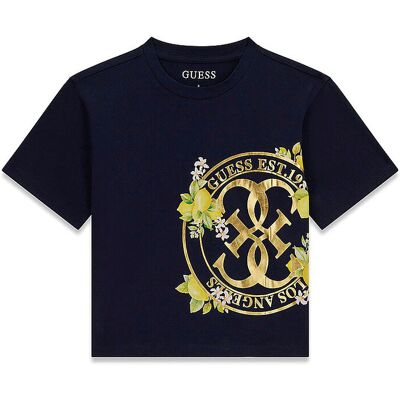 Guess Mädchen T-Shirt dunkelblau 140 B Guess Mädchen T-Shirt dunkelblau 140 B