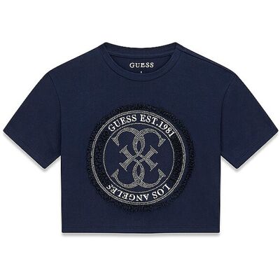 Guess Mädchen T-Shirt dunkelblau 152 B Guess Mädchen T-Shirt dunkelblau 152 B