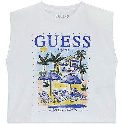 Guess Mädchen T-Shirt weiss 176 B Guess Mädchen T-Shirt weiss 176 B