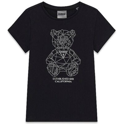 Guess Mädchen T-Shirt schwarz 164 B Guess Mädchen T-Shirt schwarz 164 B