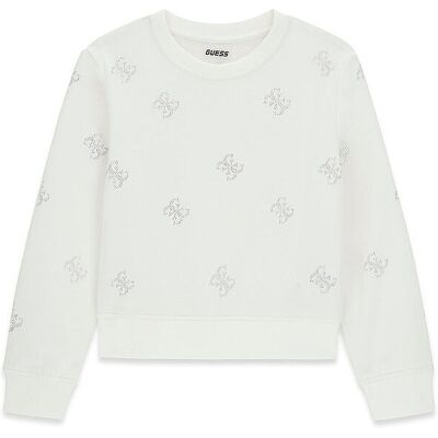Guess Mädchen Sweater creme 152 B Guess Mädchen Sweater creme 152 B