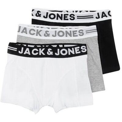 JACK & JONES Jungen-Pants 3-er Pkg. grau 164 B JACK & JONES Jungen-Pants 3-er Pkg. grau 164 B