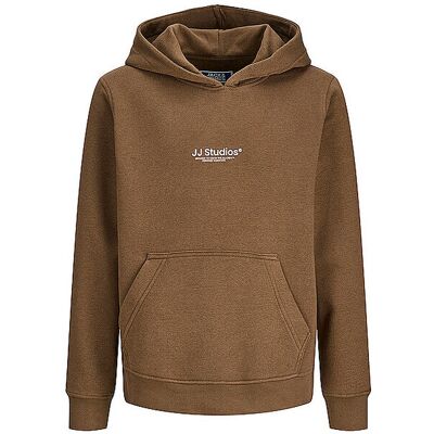 JACK & JONES Jungen Kapuzensweater - Hoodie JJESOHO braun 152 B JACK & JONES Jungen Kapuzensweater - Hoodie JJESOHO braun 152 B