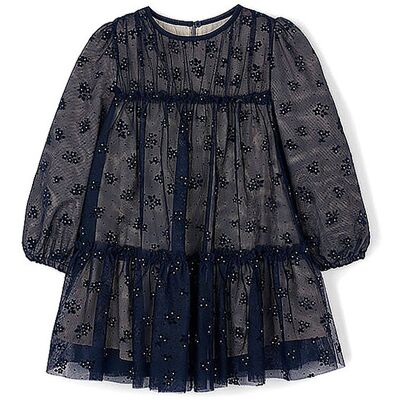 MAYORAL Mädchen Kleid dunkelblau 104 B MAYORAL Mädchen Kleid dunkelblau 104 B