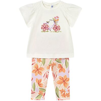 MAYORAL Baby Set 2-teilig T-Shirt und Leggings rosa 74 B MAYORAL Baby Set 2-teilig T-Shirt und Leggings rosa 74 B