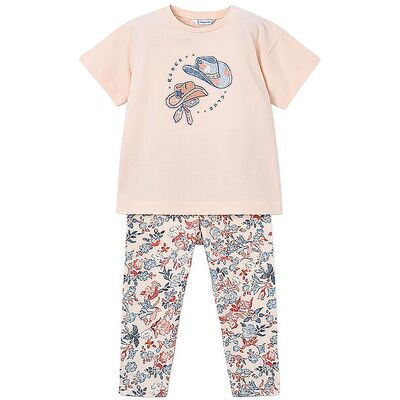 MAYORAL Mädchen Set 2-teilig T-Shirt und Leggings orange 116 B MAYORAL Mädchen Set 2-teilig T-Shirt und Leggings orange 116 B