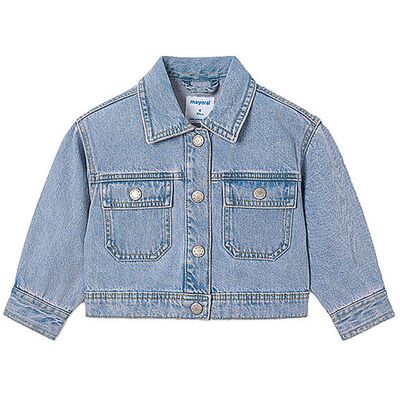 MAYORAL Mädchen Jeansjacke hellblau 116 B MAYORAL Mädchen Jeansjacke hellblau 116 B