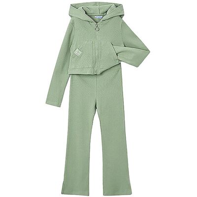 MAYORAL Mädchen Set 2-teilig Jacke und Hose grün 92 B MAYORAL Mädchen Set 2-teilig Jacke und Hose grün 92 B