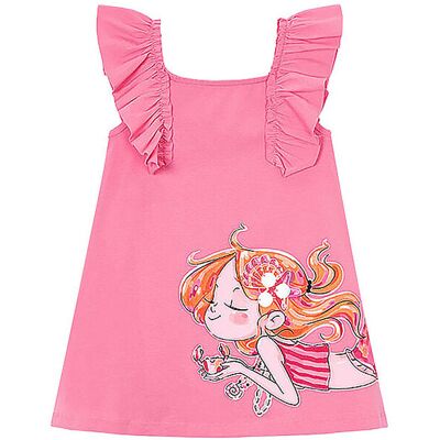 MAYORAL Mädchen Kleid rosa 116 B MAYORAL Mädchen Kleid rosa 116 B