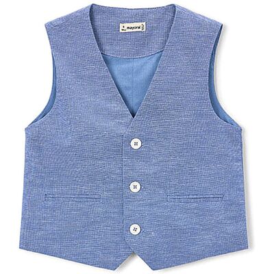 MAYORAL Jungen Anzugweste blau 116 B MAYORAL Jungen Anzugweste blau 116 B