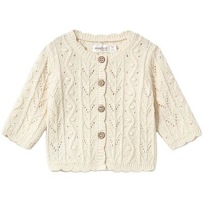 MAYORAL Baby Strickjacke creme 68 B MAYORAL Baby Strickjacke creme 68 B