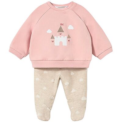 MAYORAL Baby Set 2er Set Sweater und Hose rosa 74 B MAYORAL Baby Set 2er Set Sweater und Hose rosa 74 B