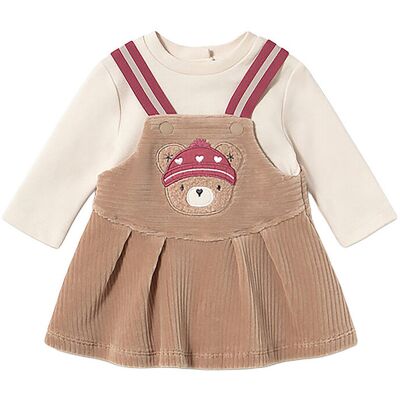MAYORAL Baby Mädchen Kleid beige 62 B MAYORAL Baby Mädchen Kleid beige 62 B