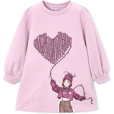 MAYORAL Mädchen Kleid rosa 128 B MAYORAL Mädchen Kleid rosa 128 B