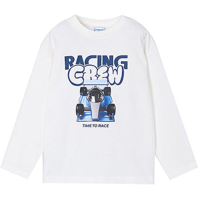 MAYORAL Jungen Langarmshirt creme 116 B MAYORAL Jungen Langarmshirt creme 116 B