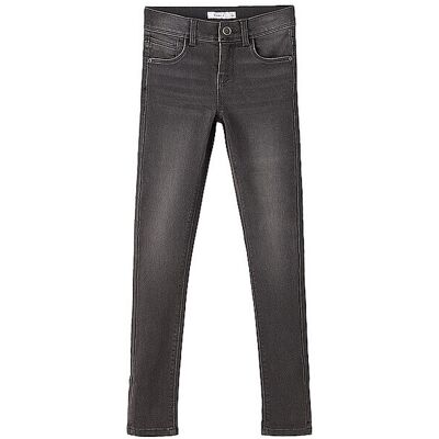 NAME IT Mädchen Jeans Slim Fit NKFPOLLY grau 116 B NAME IT Mädchen Jeans Slim Fit NKFPOLLY grau 116 B