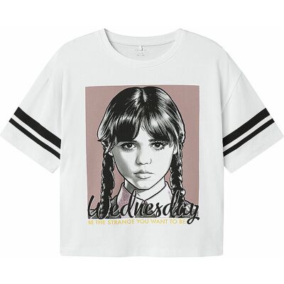 NAME IT Mädchen T-Shirt NKFJIXINA weiss 122-128 B NAME IT Mädchen T-Shirt NKFJIXINA weiss 122-128 B