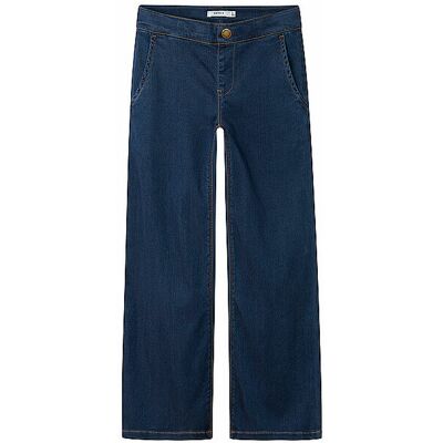 NAME IT Mädchen Jeans Wide Fit NKFSALLI dunkelblau 110 B NAME IT Mädchen Jeans Wide Fit NKFSALLI dunkelblau 110 B