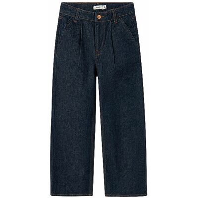 NAME IT Mädchen Jeans Regular Fit NKFBELLA dunkelblau 122 B NAME IT Mädchen Jeans Regular Fit NKFBELLA dunkelblau 122 B