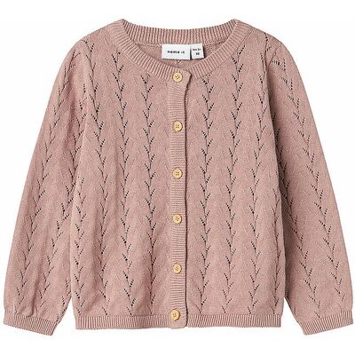 NAME IT Mädchen Strickjacke NMFBANNI rosa 98 B NAME IT Mädchen Strickjacke NMFBANNI rosa 98 B
