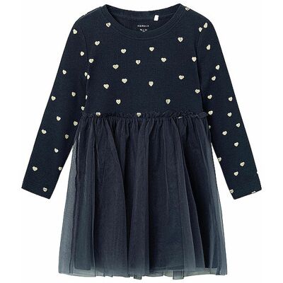 NAME IT Mädchen Kleid NMFNADJA dunkelblau 80 B NAME IT Mädchen Kleid NMFNADJA dunkelblau 80 B