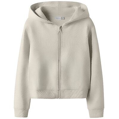 NAME IT Mädchen Sweatjacke NKFMILLE beige 146-152 B NAME IT Mädchen Sweatjacke NKFMILLE beige 146-152 B