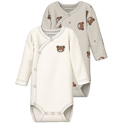 NAME IT Baby Body 2er Pkg. NBNBODY beige 74 B NAME IT Baby Body 2er Pkg. NBNBODY beige 74 B