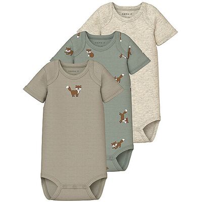 NAME IT Baby Body 3er Pkg. NBMBODY beige 74 B NAME IT Baby Body 3er Pkg. NBMBODY beige 74 B