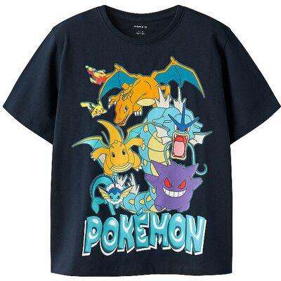NAME IT Jungen T-Shirt NKMMAJO POKEMON dunkelblau 116 B NAME IT Jungen T-Shirt NKMMAJO POKEMON dunkelblau 116 B