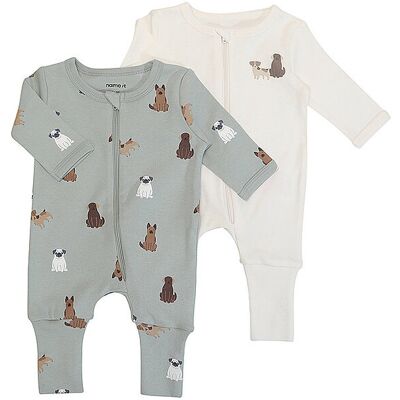 NAME IT Baby Schlafoverall 2er Pkg. NBMNIGHTSUIT hellgrün 92 B NAME IT Baby Schlafoverall 2er Pkg. NBMNIGHTSUIT hellgrün 92 B