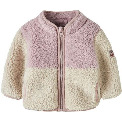NAME IT Baby Jacke in Felloptik NBFMACEY rosa 80 B NAME IT Baby Jacke in Felloptik NBFMACEY rosa 80 B