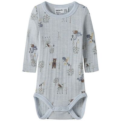 NAME IT Baby Body NBMWANG hellblau 86 B NAME IT Baby Body NBMWANG hellblau 86 B