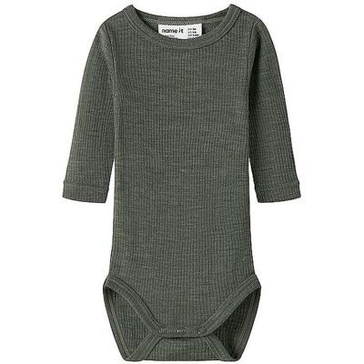NAME IT Baby Body NBNWAX olive 62 B NAME IT Baby Body NBNWAX olive 62 B