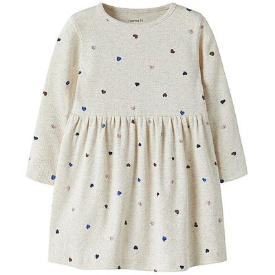 NAME IT Mädchen Kleid NMFNUTTI beige 116 B NAME IT Mädchen Kleid NMFNUTTI beige 116 B