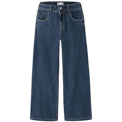 NAME IT Mädchen Jeans Wide Fit NKFBELLA dunkelblau 122 B NAME IT Mädchen Jeans Wide Fit NKFBELLA dunkelblau 122 B