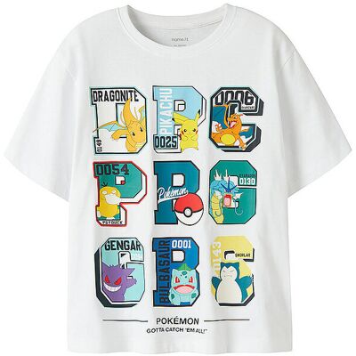 NAME IT Jungen T-Shirt NKMJULIO weiss 146-152 B NAME IT Jungen T-Shirt NKMJULIO weiss 146-152 B